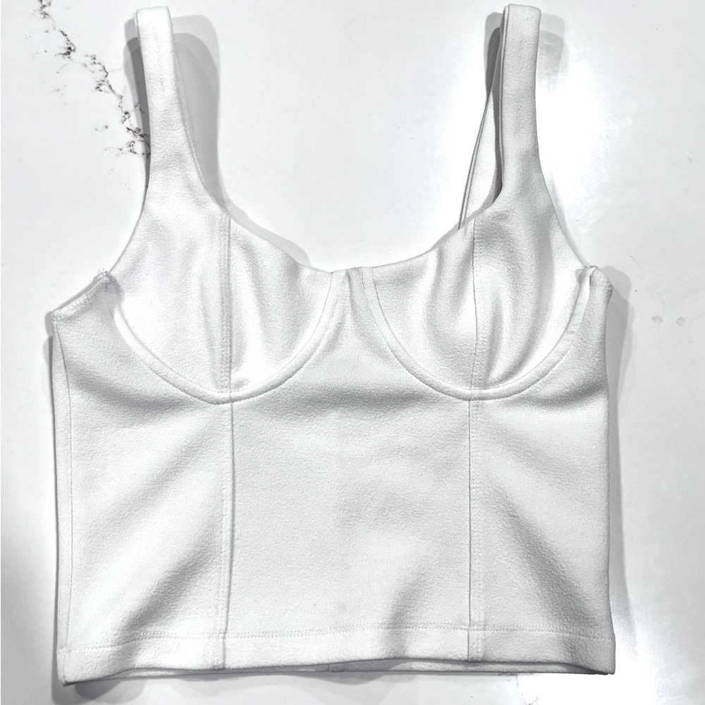 Zara Cropped Tank Top